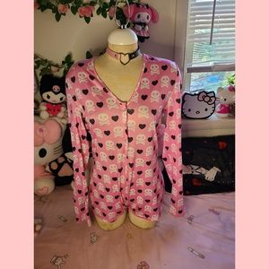 Pastel punk onesie rave hoodie